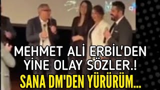 Mehmet Ali Erbil Galada Ödülü Aldıgı Kadına Olay Sözler Söyledi Dmden Yürürüm