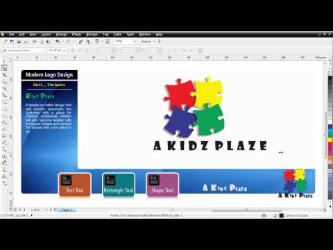  Logo Design Software on Corel Draw X5 Tutorial From My Modern Logo Design Series