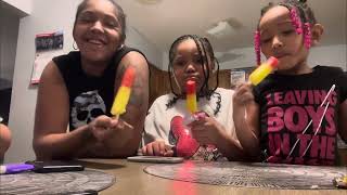 Trying The Trollie Gummie Popsicle