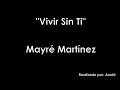 Vivir Sin Ti Video preview