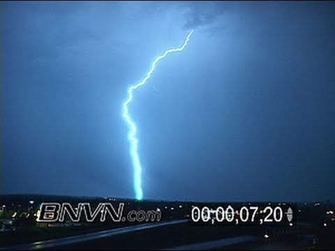 9/30/2007 Overnight Lightning Footage From Eagan, MN