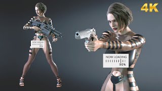 Resident Evil 3 Jill Valentine Transparent Wap Suit 4K Mangakadenizgaming