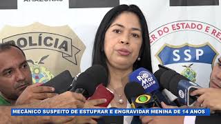 Mecânico Suspeito De Estuprar E Engravidar Menina De 14 Anos