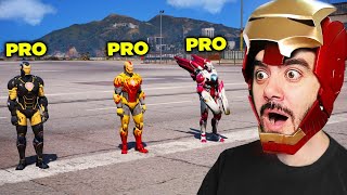 DÜNYANIN EN GÜÇLÜ 3X PRO IRON MANI OLDUM - GTA 5 MODS