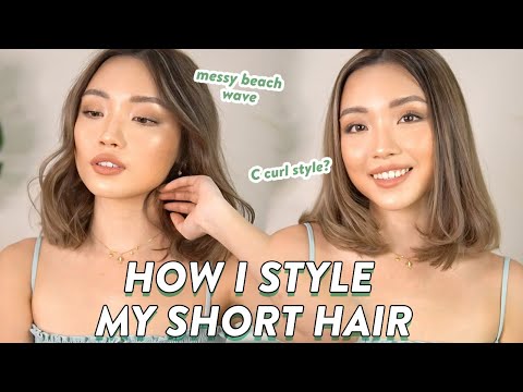 TUTORIAL NYATOK RAMBUT PENDEK ala salon !!! 3 Favorite Hair Style Tutorial - YouTube