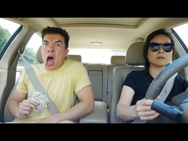 Guy Performs Hilarious Dance To The Radio While Driving With Mom - Video