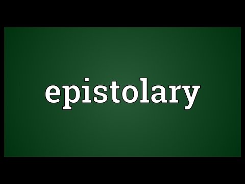 Header of epistolary