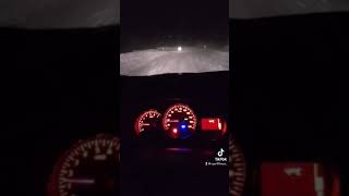 Karda araba snap gece 2 #ünalturan #kar #snap #trend #arabasnapleri #dacia #dust
