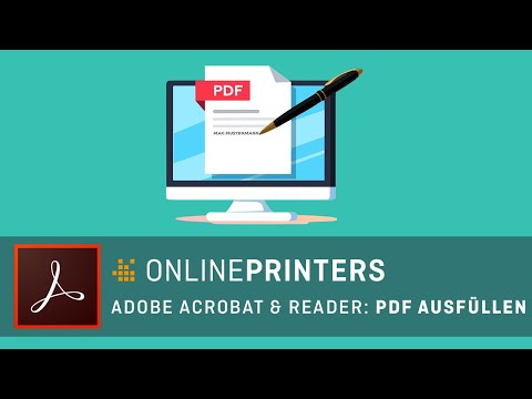 PDF ausfüllen - mit Acrobat, Adobe Reader oder Online-Diensten