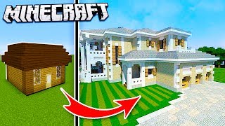 Realistic Mansion in Minecraft! (Noob to Pro House)