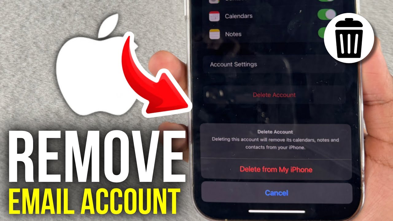 How to Remove Email Account from iPhone iOS 18 – 2025 How to Remove Email Account from iPhone iOS 18 – 2025