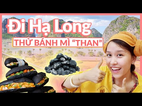 ĐI HẠ LONG ĂN THỬ BÁNH MỲ ĐEN RẦN RẦN TRÊN MẠNG 🥖🔥 | Ăn trứng nướng, ngủ phòng xông hơi như phim Hàn