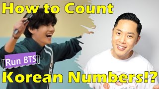 How To Count Korean Numbers Learn Korean With Run Bts