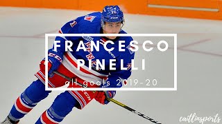 Francesco Pinelli 2019-20 All Goals 2021 Nhl Draft