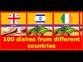 100 dishes from different countries | Data Caravan