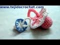 Watch Souvenirs chupete en tejido crochet tutorial paso a paso. Video