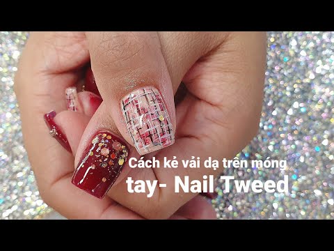 Bài 14: Hướng dẫn kẻ vải dạ hàn quốc Nail Tweed