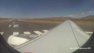 Take-off at Juliaca, Inca Manco Cápac (JUL) Peru - Window View