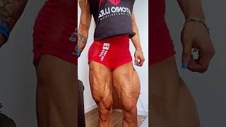 Female Muscle Legs Subscribe For Longer Videos