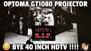 Optoma Gt1080 Projector - Unboxing And First Impressions