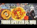 HASBRO SPRYZEN S5!! PROTOTYPE MOD! WITH BORROWED QR CODE