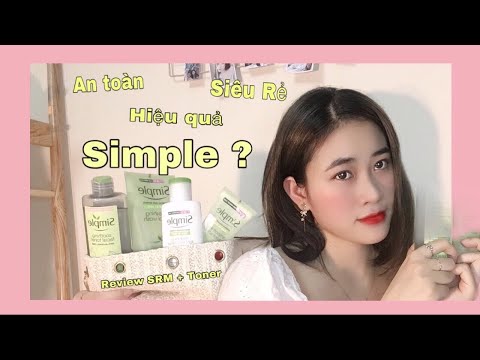 REVIEW sữa rửa mặt Simple ✅- Toner Simple ✅| Dưỡng da An Toàn cùng dòng Simple🌱| PhuongTali