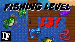 Fishing Level 13! Simple Trick! - Stardew Valley
