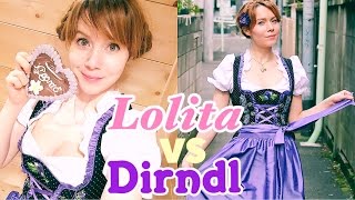 LOLITA VS DIRNDL ? German Traditional Dress meets Japanese Fashion