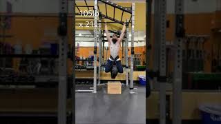 Monkey Bars Everyday Day 53 105Lb Weighted Dead Hang And A Nip Slip