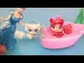 ARIEL & CINDERELLA give Mattel PALACE PETS on a date with Littlest Pet Shop Play-Doh klip izle