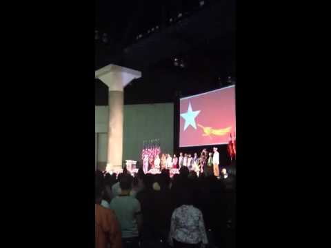 Burmese National Anthem with Daw Aung San Su Kyi