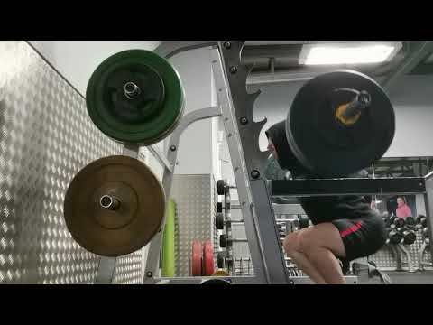 Squat 110kg 5 reps | Squat Jerk 40kg (Road to 3 plates)
