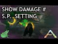 How to Show Floating Text Damage Numbers in Ark Survival Evolved Single Player Settings
