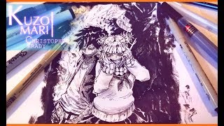 Speed Drawing Dabi - Toga | My Hero Academia - Anime Manga Sketch