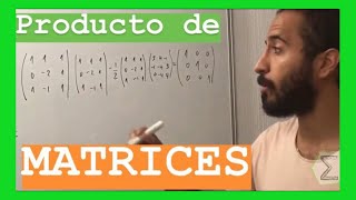 PRODUCTO de MATRICES | Como multiplicar