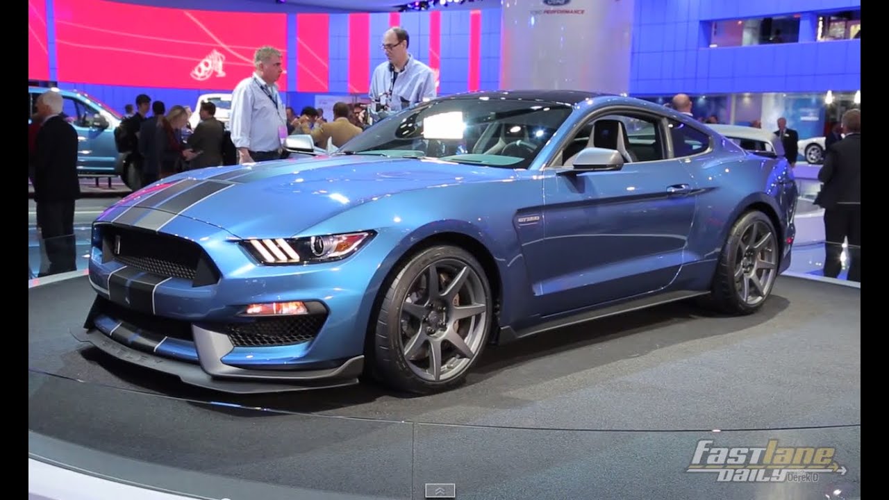 2016 Ford Mustang Shelby GT350R - 2015 Detroit ... - YouTube
