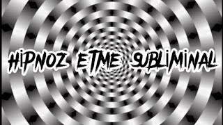 Hi̇pnoz Etme Subli̇mi̇nal Son Derece Güçlü Tek Bakişta Etki̇n Altina Al