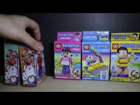 LEGO Kre-o Doraemon MX Block Bootleg Review Re-Ment Doraemon series 'Happy School Lunch'. There are 8 scene of Doraemon school lunch. Each contains a mini gum. It costs ...