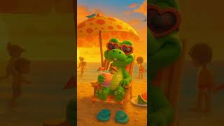 Ice Cream Time For Baby Dino