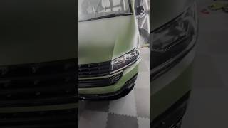 Vw Transporter Wrapped In Army Green At Wrapped Signs
