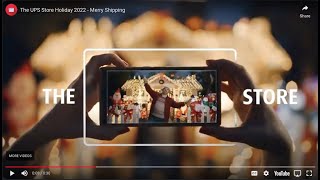 The UPS Store Holiday 2022 Merry Shipping