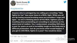 Jbl Reacts To Ronda Rousey Calling Wwe A Fake Sport Exclusive