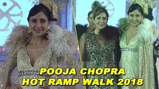 Pooja Chopra Ramp Walk For Priya Kataarias Fashion Show Pooja Chopra Hot Ramp Walk 2018