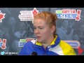 Media Scrum Draw 2 - 2014 Ford World Women's Curling Championship