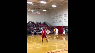 South Gallia Point guard Brayden Greer nails a 3 against OVC 11/30/12