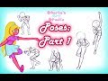 Cartoon Anatomy Poses! Part 1 Tutorial