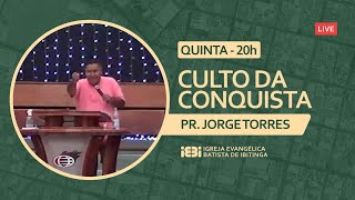 Live CULTO DAS 20h- PR. JORGE TORRES - 24/11/2022