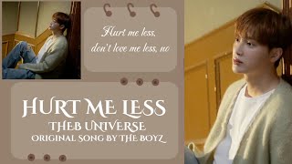 THEB UNIVERSE [ HURT ME LESS ] ORIGINAL BY THE BOYZ