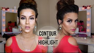 HOW TO: Contour and Highlight | Drugstore & High End Version