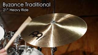 Meinl Cymbals B21HR Byzance 21" Traditional Heavy Ride Cymbal